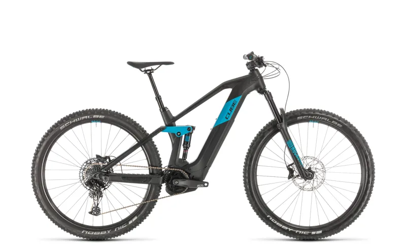 Cube Stereo Hybrid 140 HPC Race 625 Carbon FS eMTB 2020 Black Blue