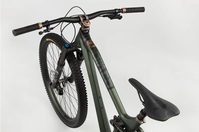 NS Bikes Define 130 2 Full Suspension Mountain Bike Army Green-3
