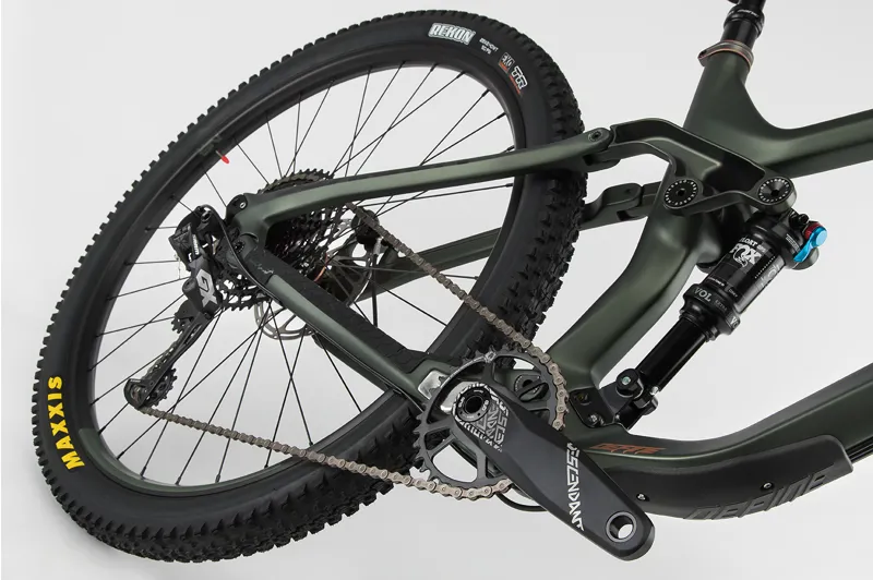 NS Bikes Define 130 2 Full Suspension Mountain Bike Army Green-5