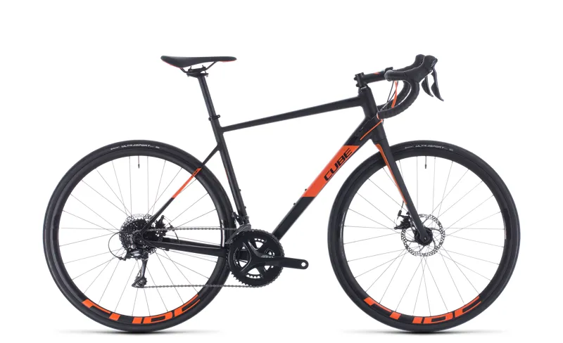 Cube Attain Pro Road Bike 2020 Black/Orange