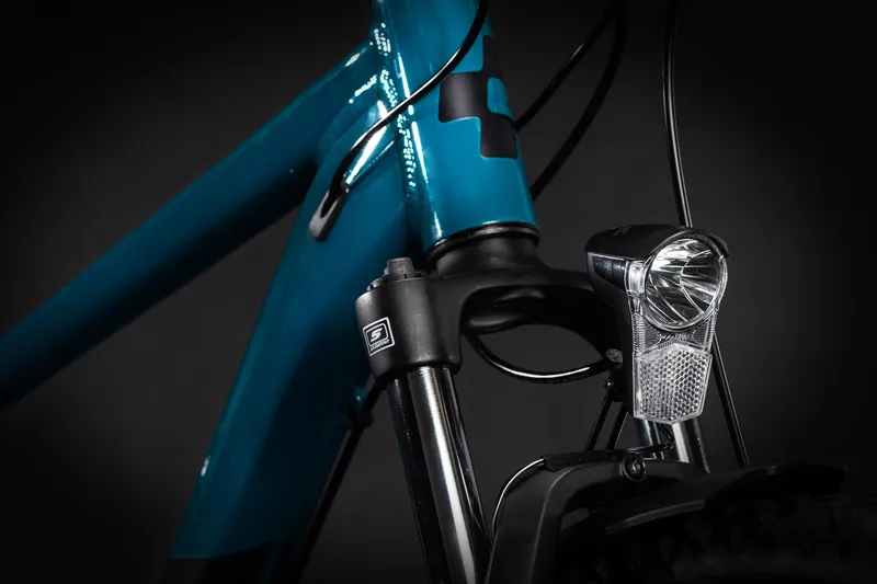 Cube Aim Allroad Hardtail Mountain Bike 2021 Pinetree/Yellow-2