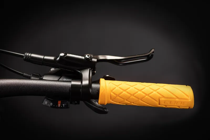 Cube Aim Race Hardtail Mountain Bike 2021 Grey/Orange-3