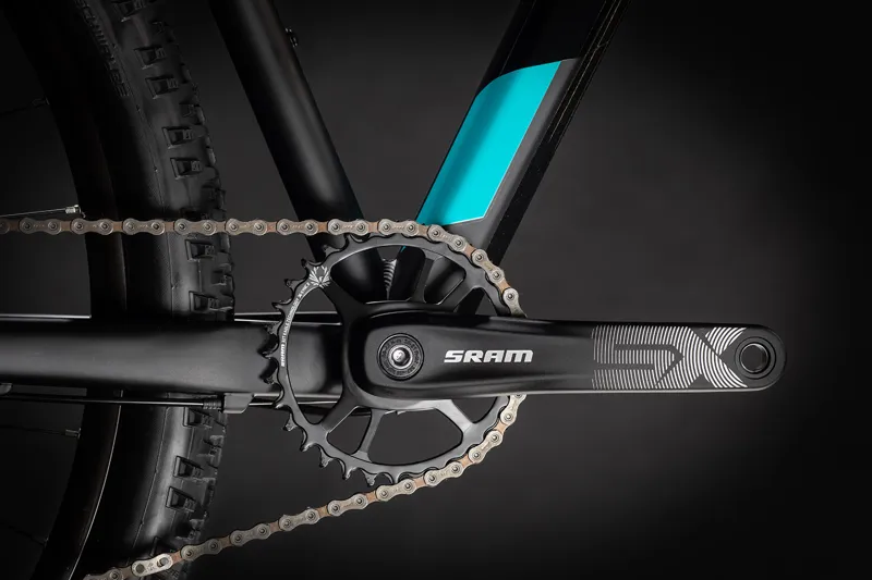 Cube Analog Hardtail Mountain Bike 2021 Black/Petrol-4