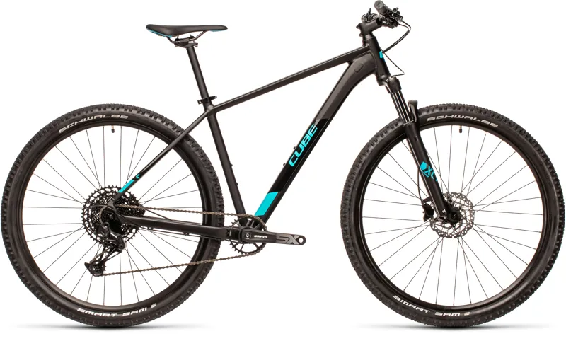 Cube Analog Hardtail Mountain Bike 2021 Black/Petrol