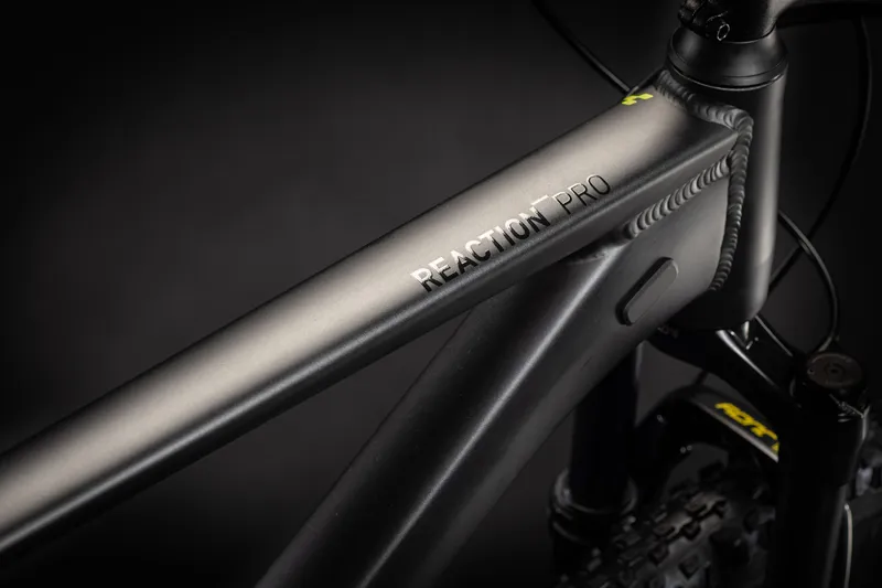 Cube Reaction Pro Hardtail Mountain Bike 2021 Grey/Yellow-1