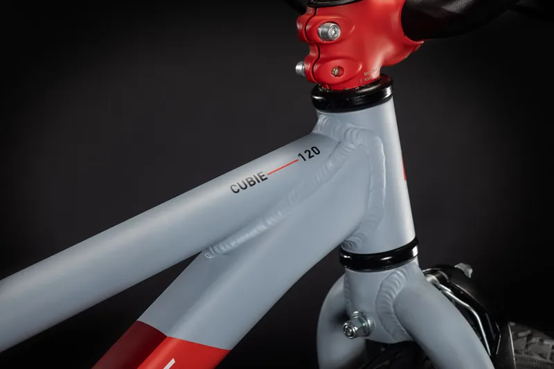 Cube Cubie 120 12inch Kids Bike 2021 Grey/Red-1