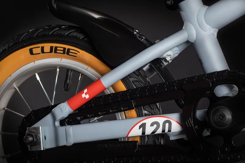 Cube Cubie 120 12inch Kids Bike 2021 Grey/Red-2