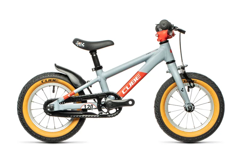 Cube Cubie 120 12inch Kids Bike 2021 Grey/Red