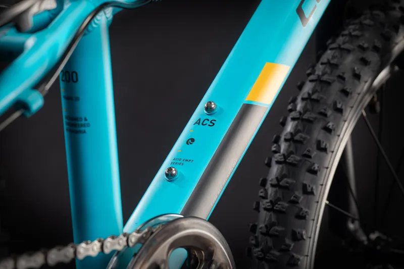 Cube Acid 200 CMPT Kids Bike 2021 Blue/Orange-1