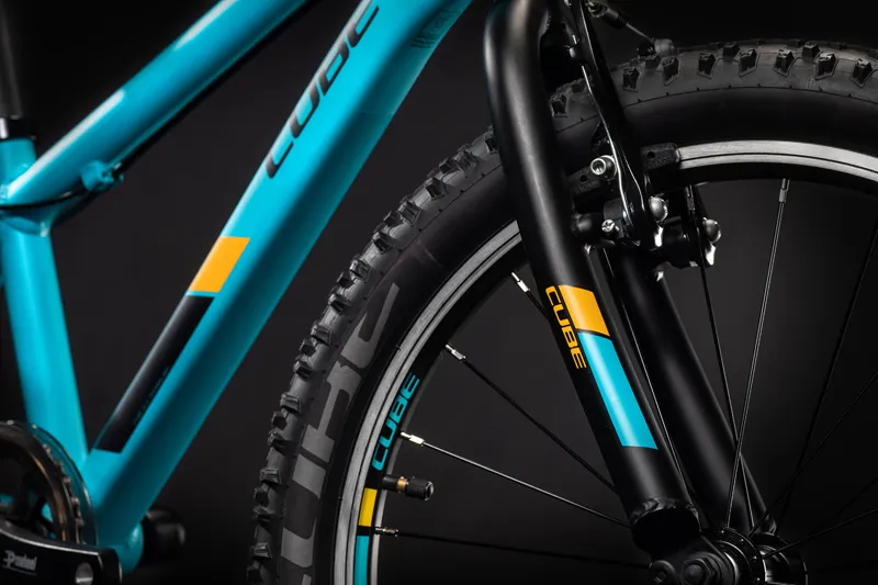 Cube Acid 200 CMPT Kids Bike 2021 Blue/Orange-2