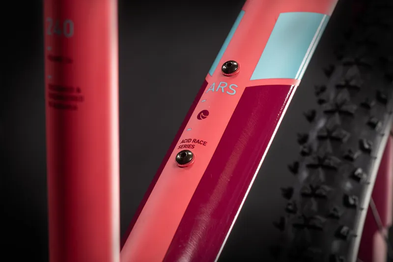 Cube Acid 240 24 Inch Kids Bike Coral Pink/Mint-2