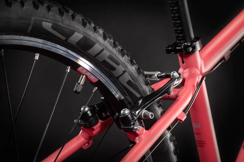 Cube Acid 240 24 Inch Kids Bike Coral Pink/Mint-3