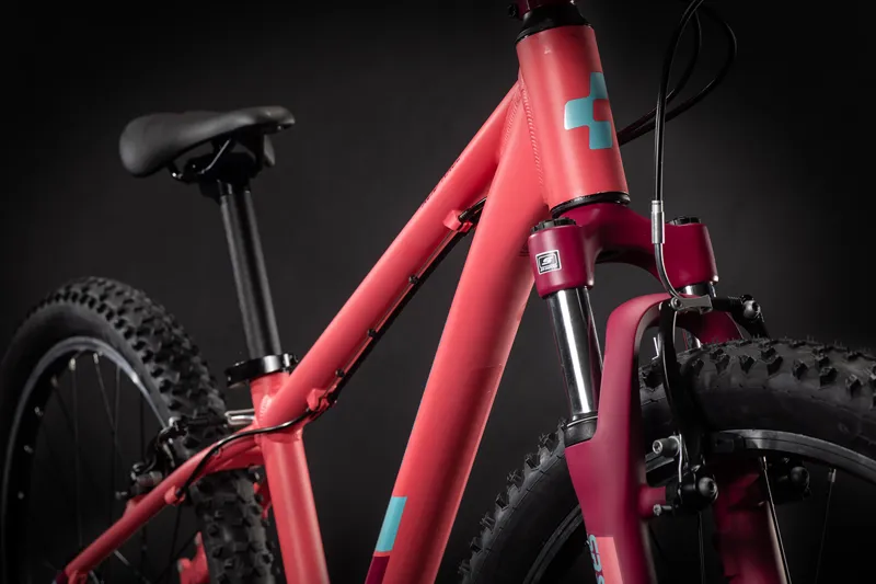 Cube Acid 240 24 Inch Kids Bike Coral Pink/Mint-4