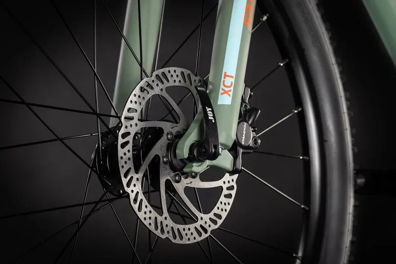 Cube Acid 240 Disc 24 Inch Kids Bike Green/Orange-3