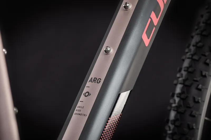 Cube Access WS Eaz Womens Hardtail Mountain Bike 2021 Blush Metallic/Grey-3