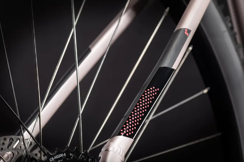 Cube Access WS Eaz Womens Hardtail Mountain Bike 2021 Blush Metallic/Grey-4