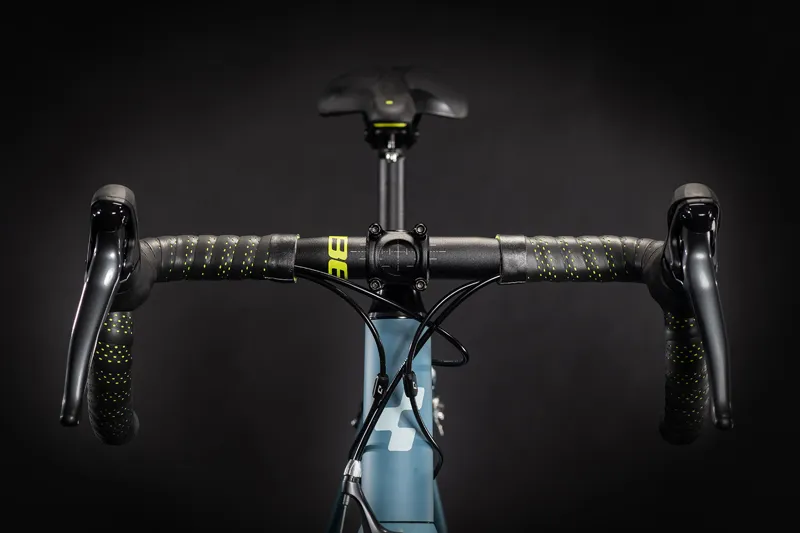 Cube Axial WS Womens Road Bike 2021 Grey Blue/Lime-4