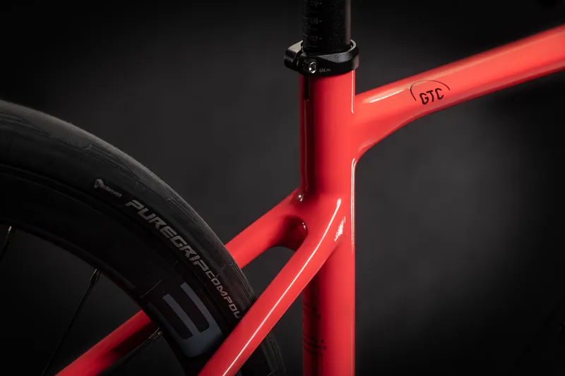 Cube Axial WS GTC Pro Womens Road Bike 2021 Carbon/Coral-2