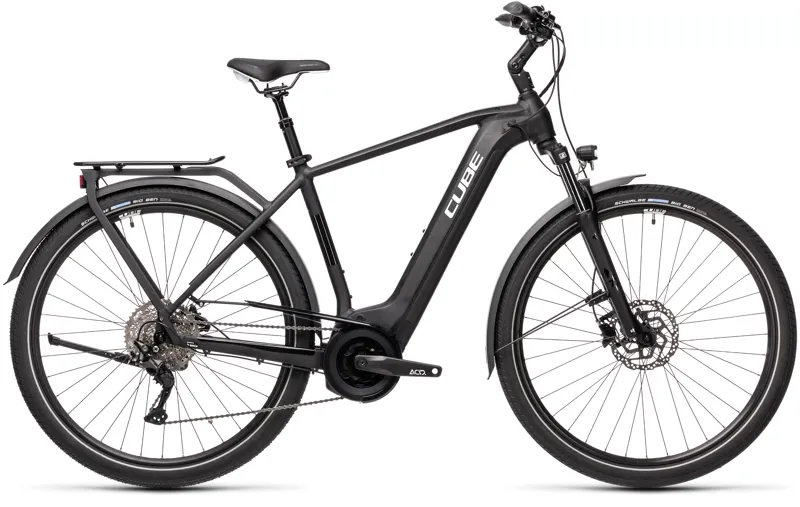 Cube Touring Hybrid Pro 500 e-Hybrid Bike 2021 Black/White