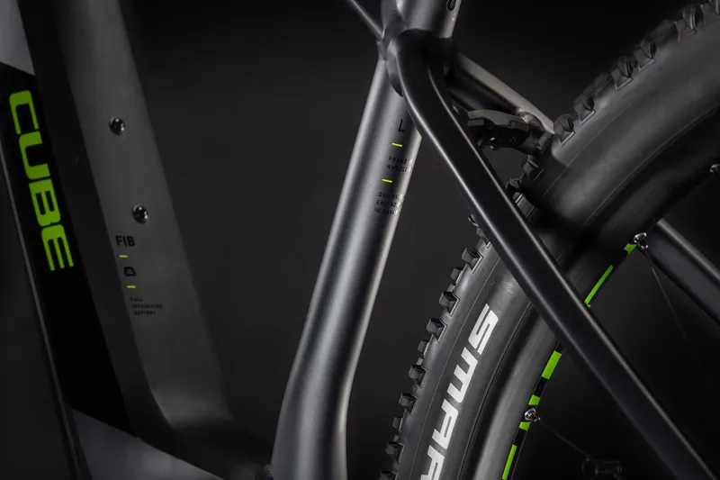 Cube Reaction Hybrid Performance 500 Electric MTB 2021 Iridium/Green-3