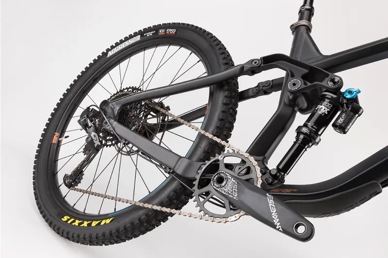 NS Bikes Define AL 160 Enduro FS Mountain Bike 2021 Black/Teal-5