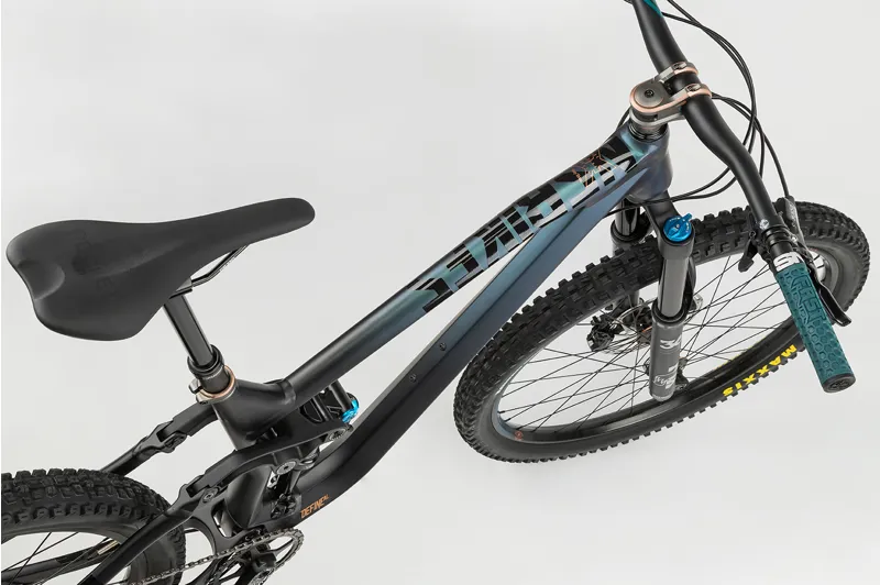 NS Bikes Define AL 160 Enduro FS Mountain Bike 2021 Black/Teal-6