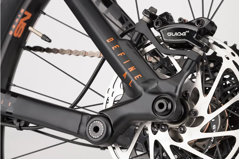 NS Bikes Define AL 160 Enduro FS Mountain Bike 2021 Black/Teal-7