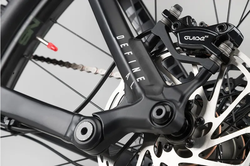 NS Bikes Define AL 150 1 Full Suspension MTB 2021 Metallic Green-4