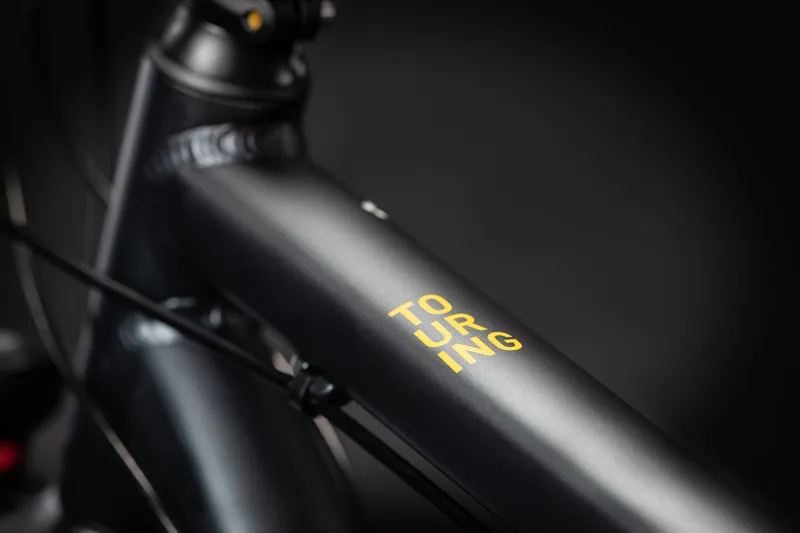 Cube Touring Hybrid Bike 2021 Grey/Yellow-3