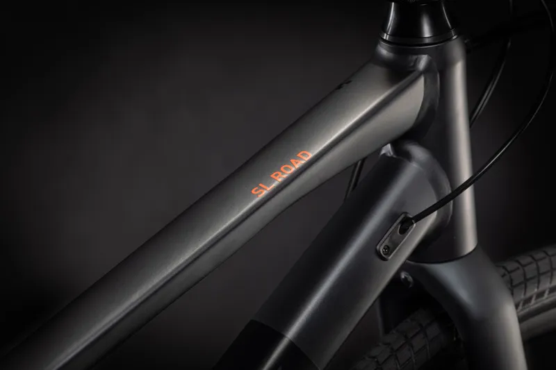 Cube SL Road Flat Bar Gravel Bike 2021 Iridium/Black-1