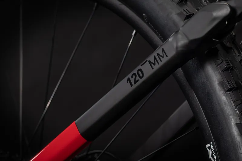 Cube Stereo 120 HPC SLT 29 Full Suspension Mountain Bike 2021 Carbon/Red-3