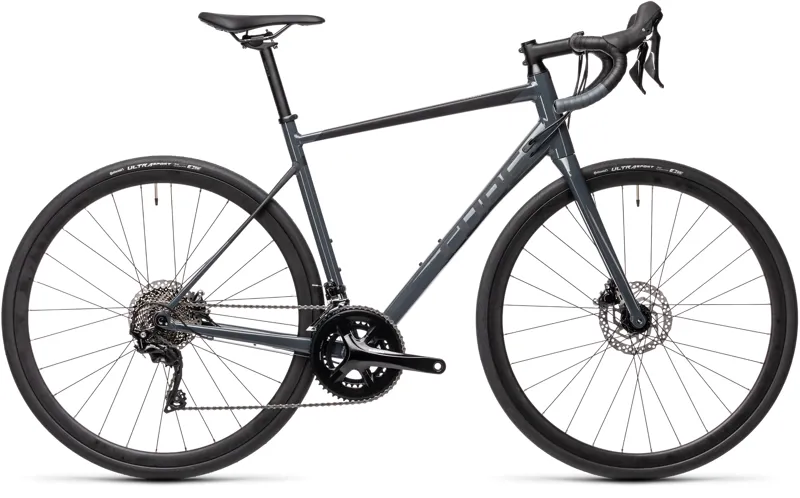 Cube Attain SL Endurance Road Bike 2021 Grey/Black