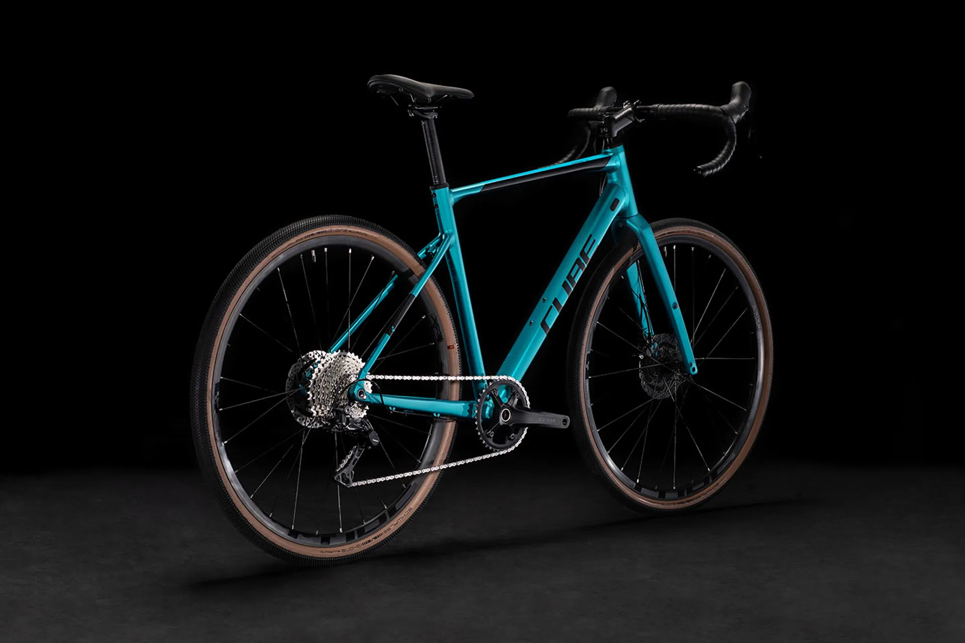 Cube Nuroad EX Gravel Adventure Bike 2021 Flash Petrol/Black