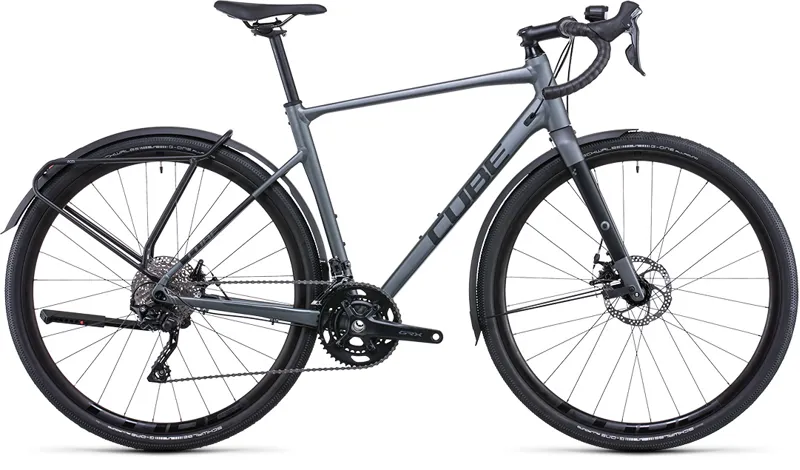 Cube Nuroad Pro Fe Gravel Adventure Bike 2022 Inkgrey/Black 