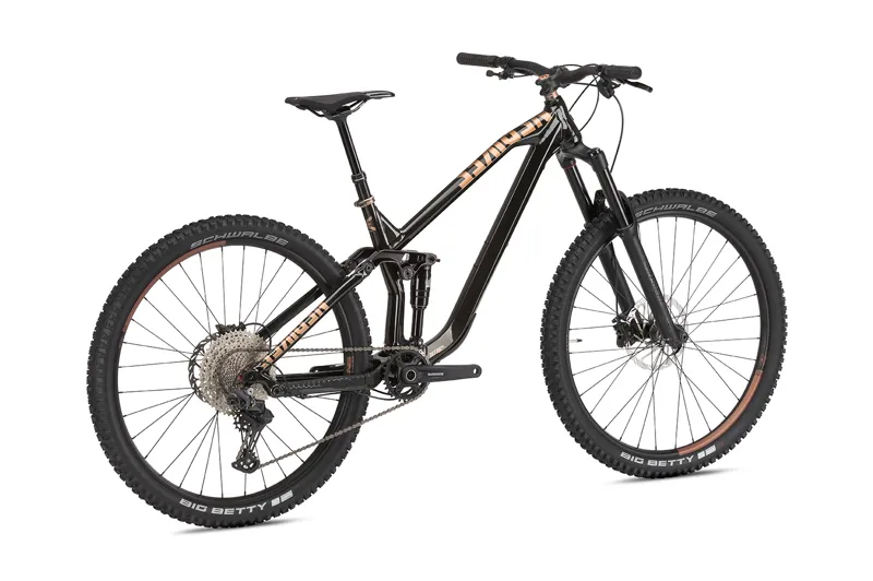 NS Bikes Define AL 150 2 Full Suspension Mountain Bike 2021 Black/Gold-2