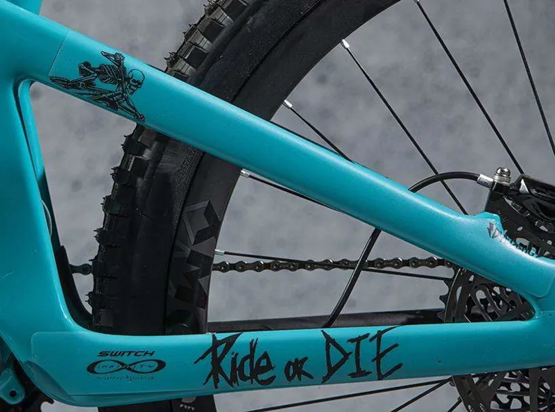 DYEDbro Ride Or Die Matte Black Frame Protection Kit-1