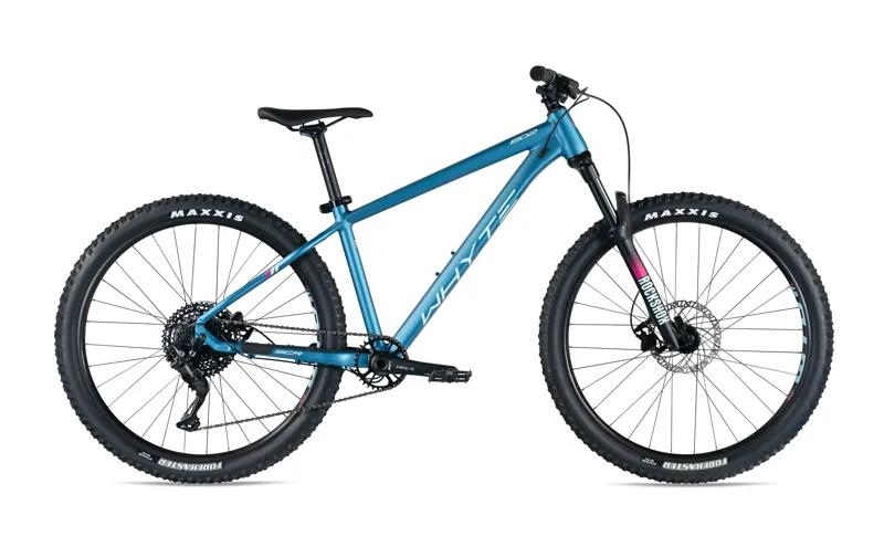 Whyte 802 Compact V4 27.5 Hardtail Mountain Bike 2022 Matt Diesel/Blue