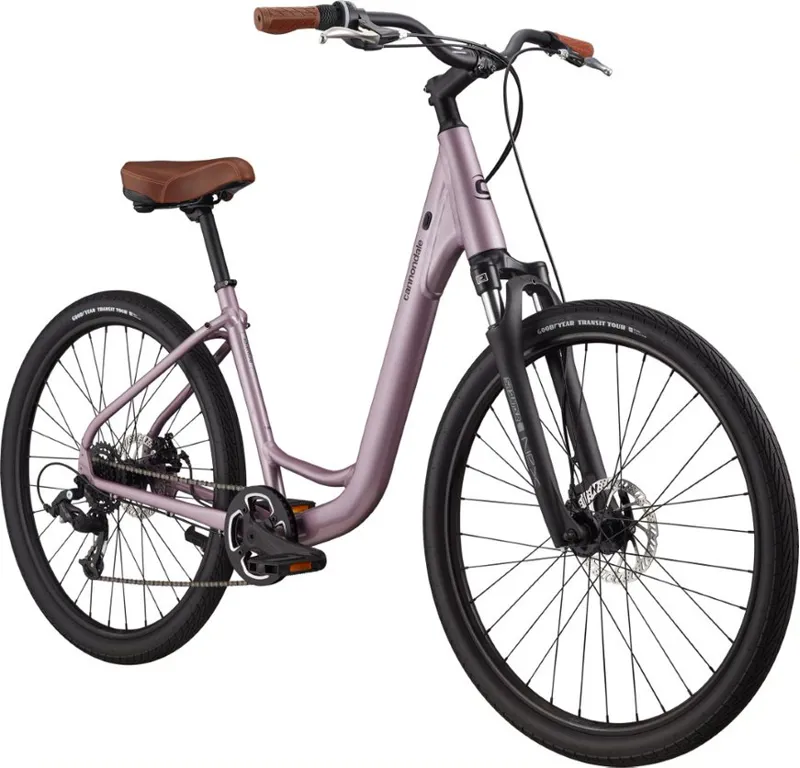 Cannondale Adventure 2 Fitness Hybrid Bike Lavender-1