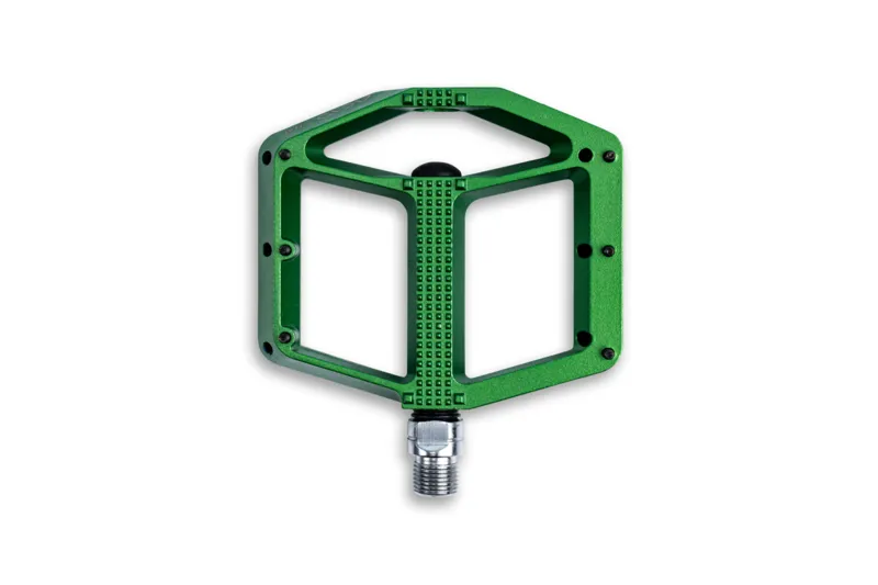 Acid Flat A3-ZP All Mountain Enduro Platform Pedals Green