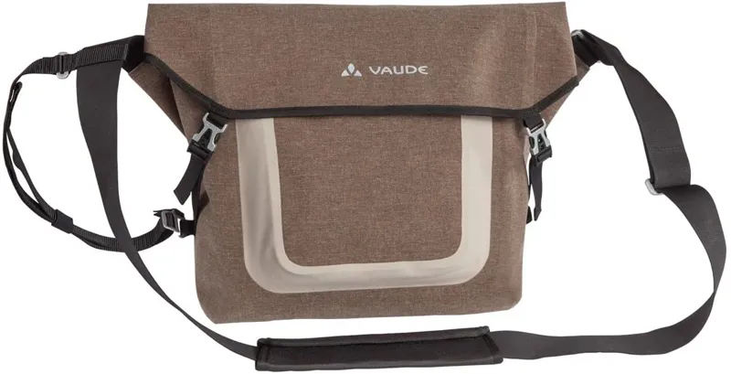 Vaude Augsberg S Handlebar Pannier Bag - Wood Brown
