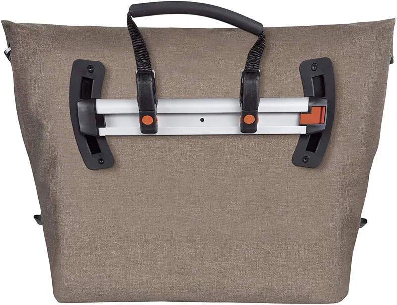 Vaude Augsberg S Handlebar Pannier Bag - Wood Brown-1