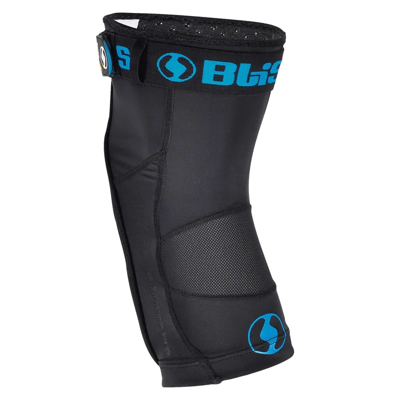 Bliss Protection Vertical Extended Knee Pads Black/Blue-1