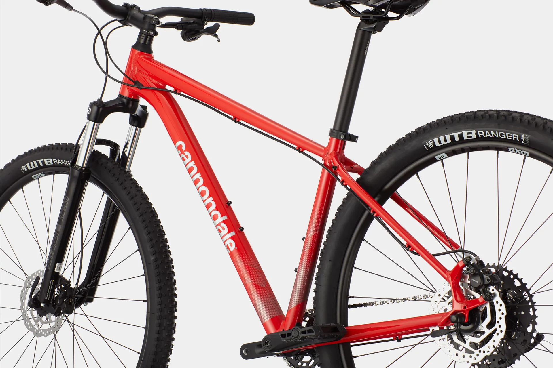 Cannondale Trail 5 Hardtail Mountain Bike Rally Red