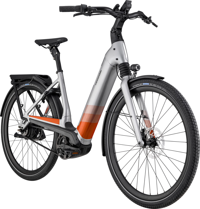 Cannondale Mavaro Neo 1 Electric Urban Hybrid Bike 2021 Gray-1