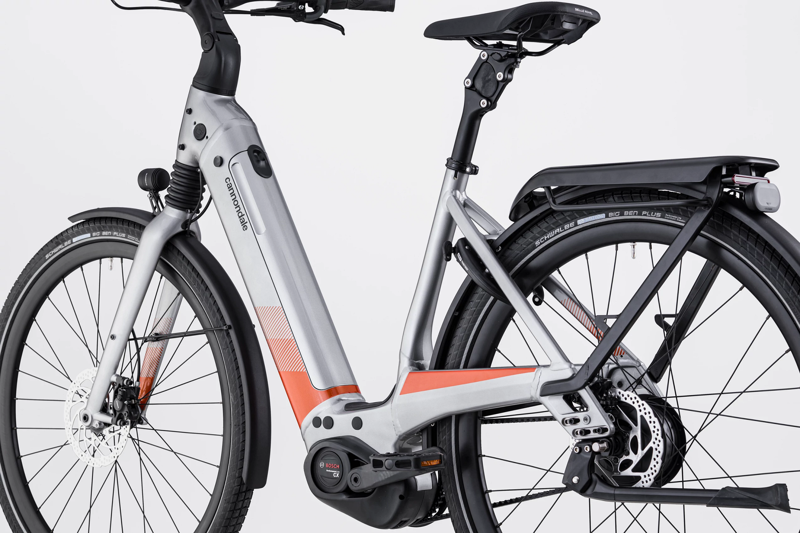 Cannondale Mavaro Neo 1 Electric Urban Hybrid Bike 2021 Gray-2