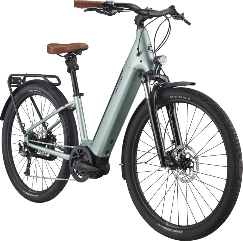 Cannondale Adventure Neo 2 EQ Electric Hybrid Bike Sage Grey-1