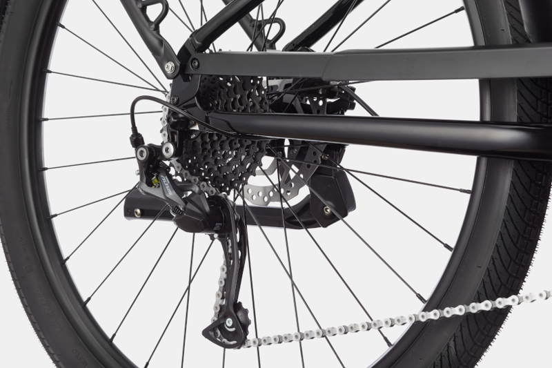 Cannondale Adventure Neo 3 EQ Electric Hybrid Bike Black-6