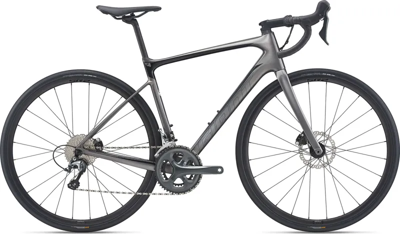 Giant Defy Advanced 3 Carbon Road Bike 2021 Charcoal