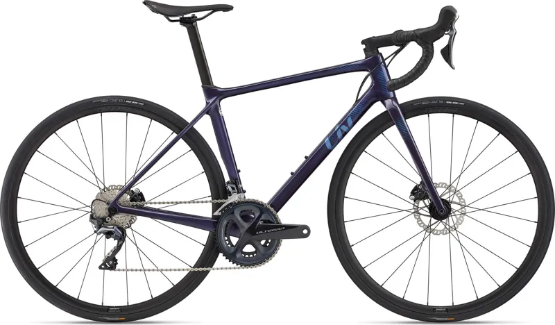 Liv Langma Advanced 1 Disc Womens Road Bike Milky Way