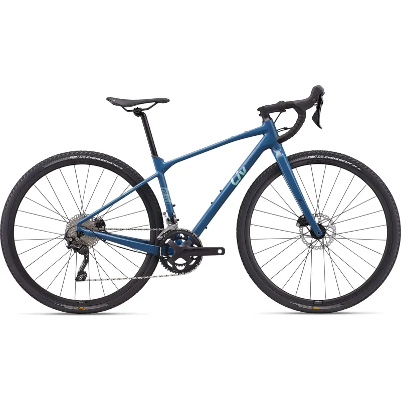 Liv Devote 1 Gravel Adventure Bike Greyish Blue